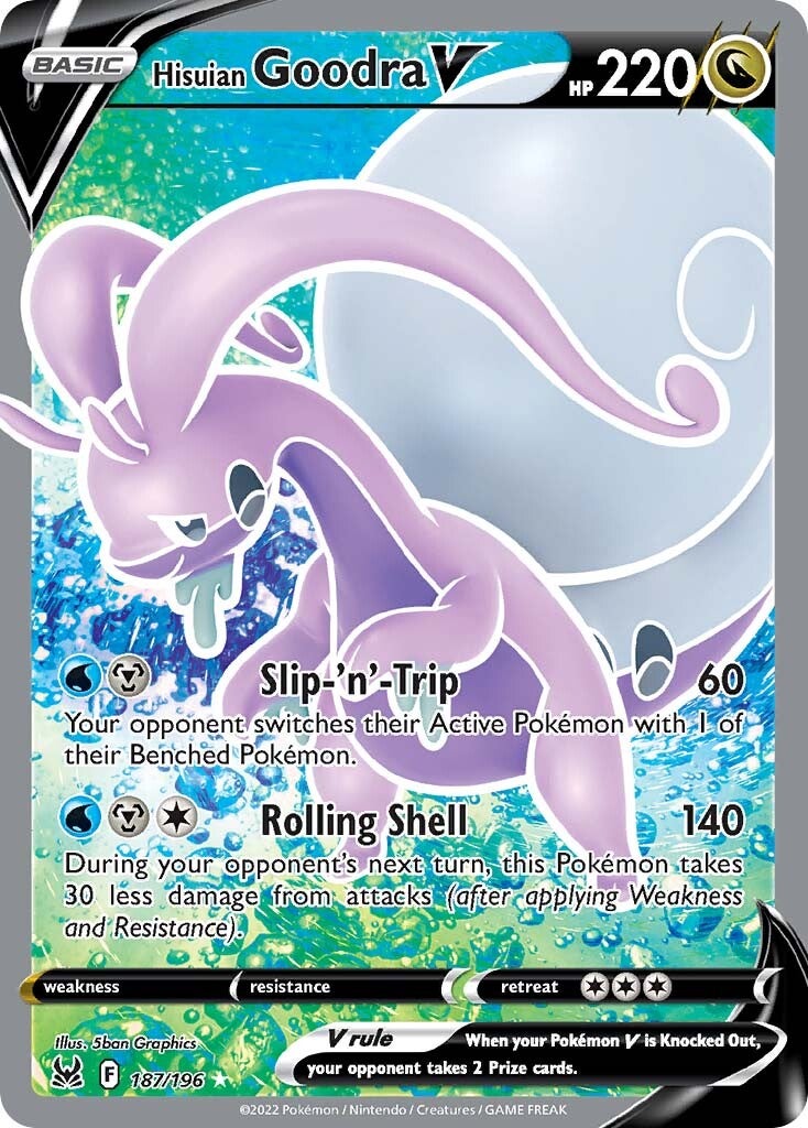 Hisuian Goodra V (187/196) [Sword & Shield: Lost Origin] | Tabernacle Games