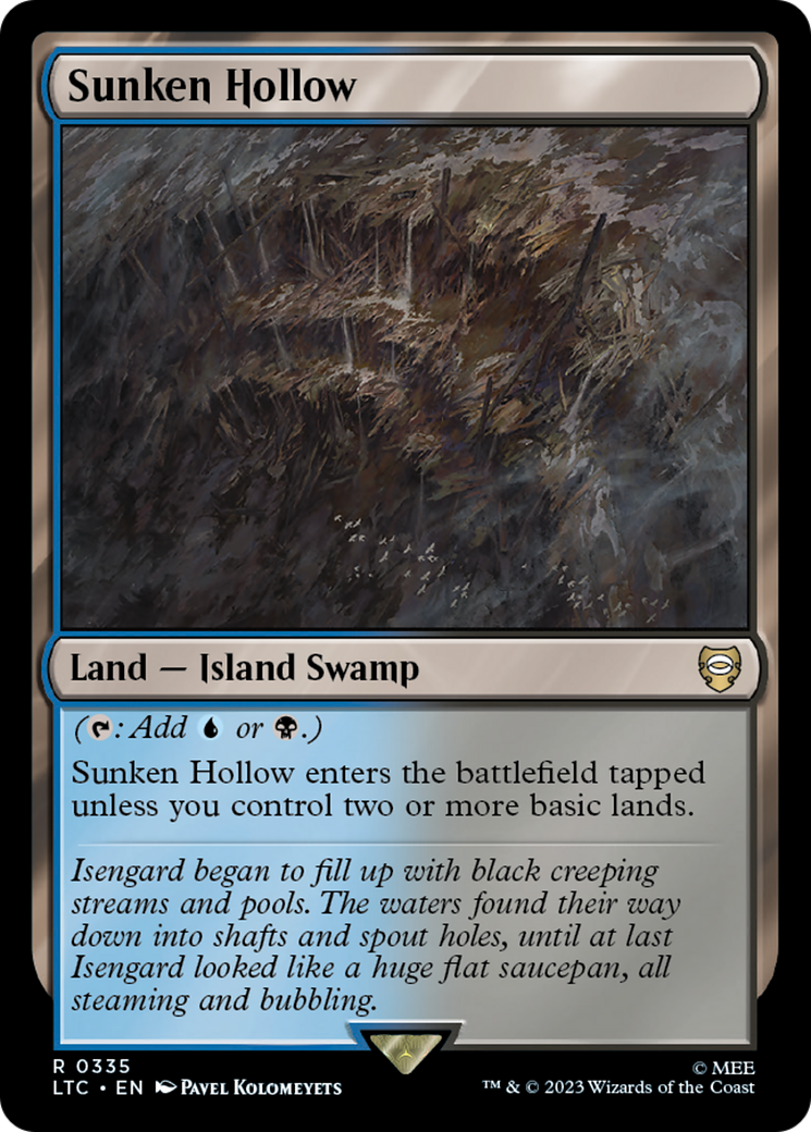 Sunken Hollow [The Lord of the Rings: Tales of Middle-Earth Commander] | Tabernacle Games
