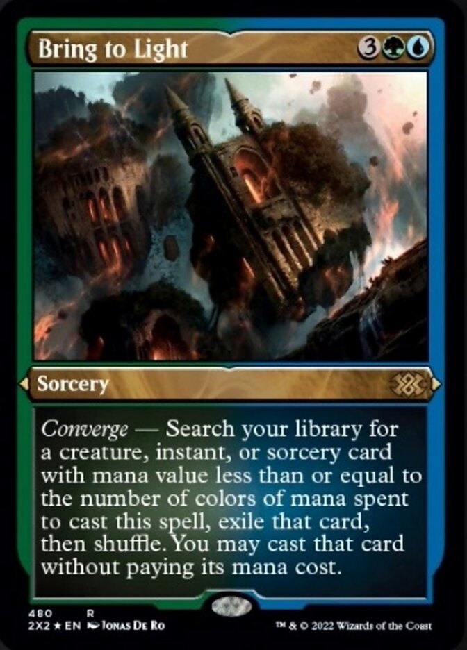 Bring to Light (Foil Etched) [Double Masters 2022] | Tabernacle Games