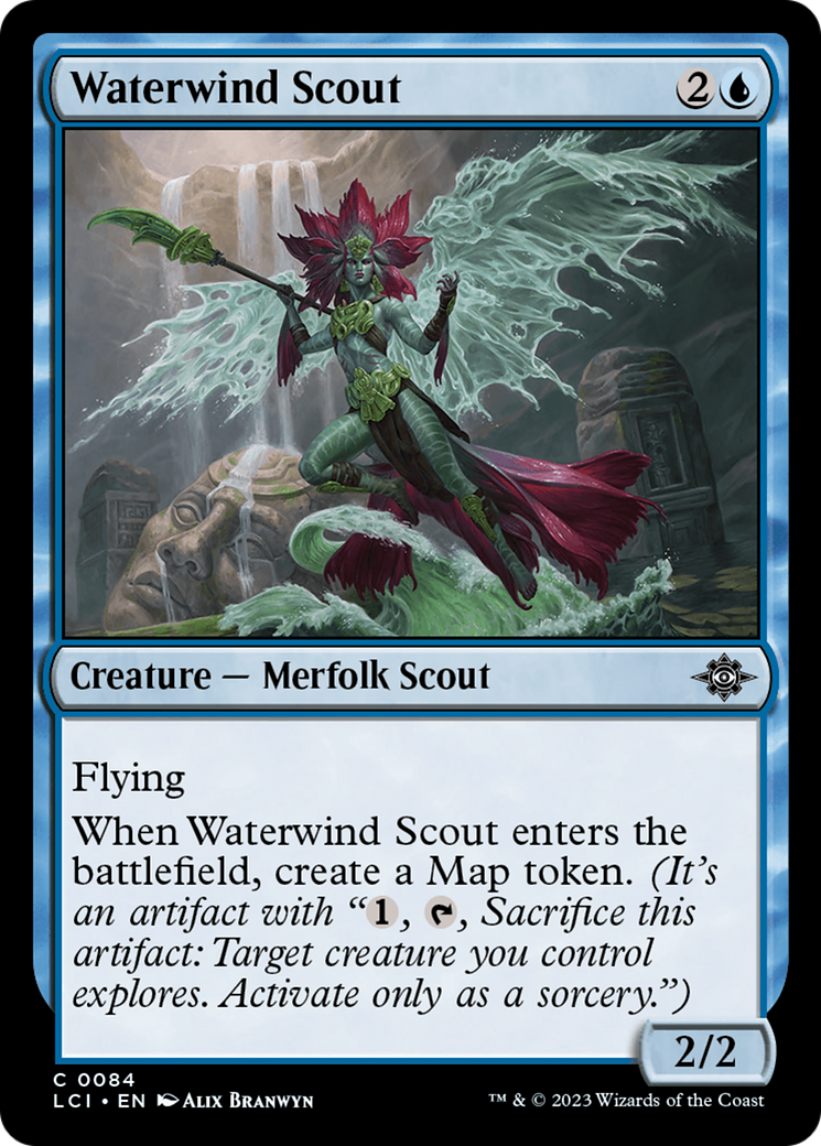 Waterwind Scout [The Lost Caverns of Ixalan] | Tabernacle Games