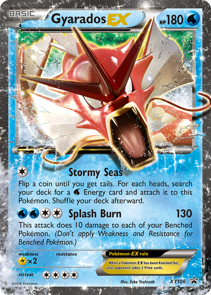 Gyarados EX (XY106) [XY: Black Star Promos] | Tabernacle Games