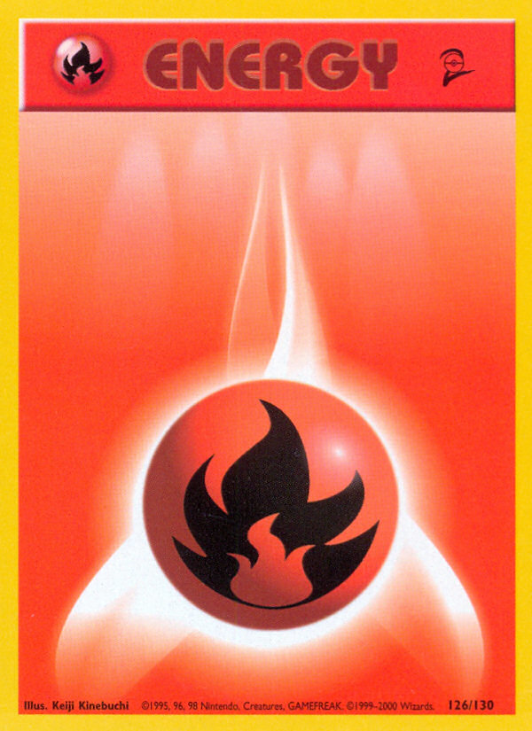 Fire Energy (126/130) [Base Set 2] | Tabernacle Games