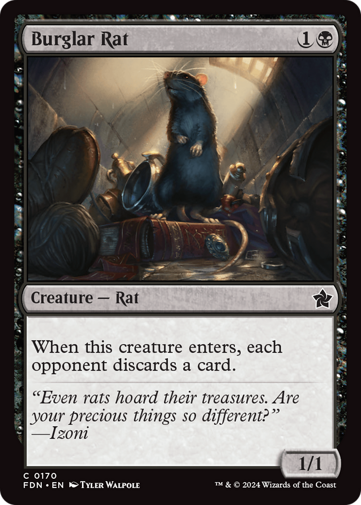 Burglar Rat [Foundations] | Tabernacle Games