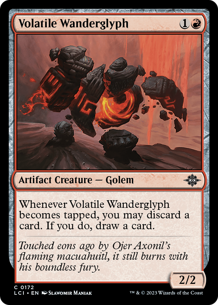 Volatile Wanderglyph [The Lost Caverns of Ixalan] | Tabernacle Games