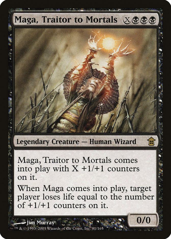 Maga, Traitor to Mortals [Saviors of Kamigawa] | Tabernacle Games