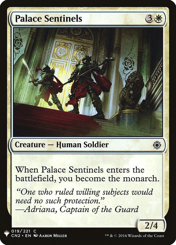 Palace Sentinels [Mystery Booster] | Tabernacle Games