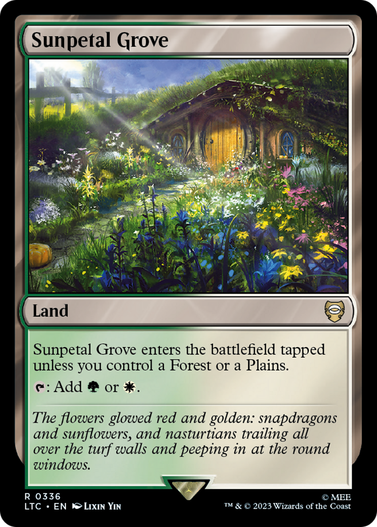 Sunpetal Grove [The Lord of the Rings: Tales of Middle-Earth Commander] | Tabernacle Games