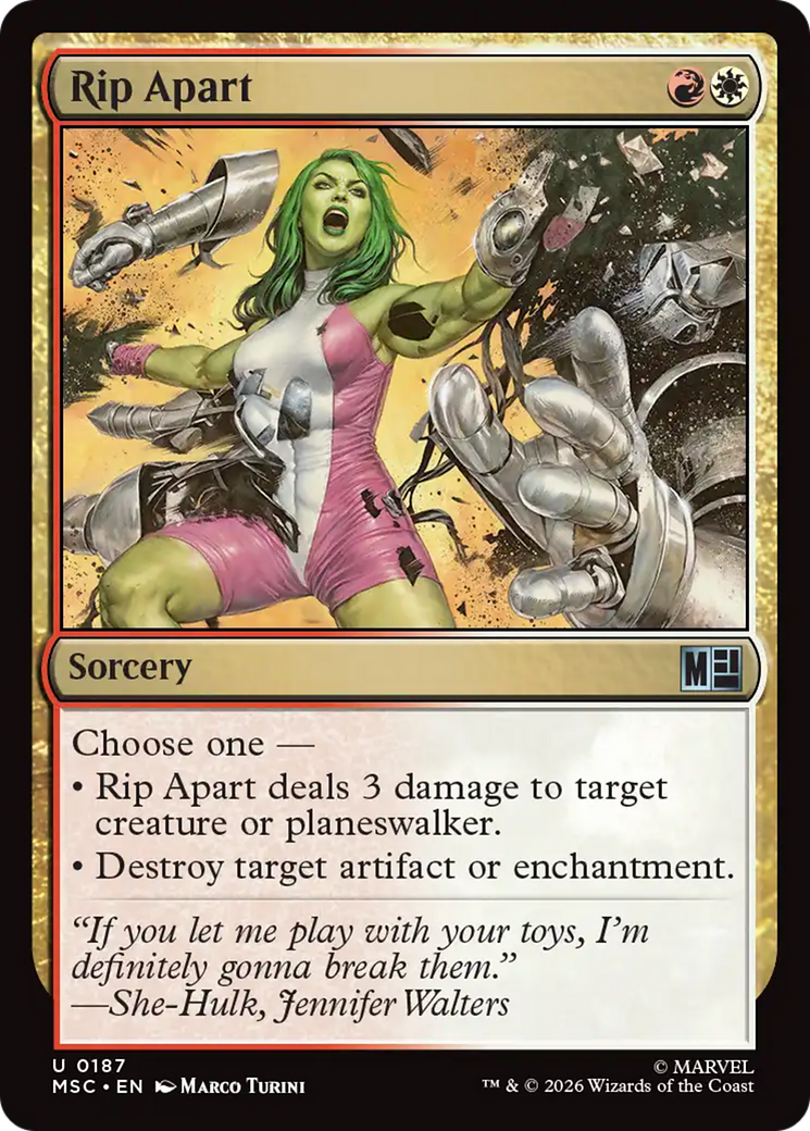 Rip Apart [Marvel Super Heroes Commander] | Tabernacle Games