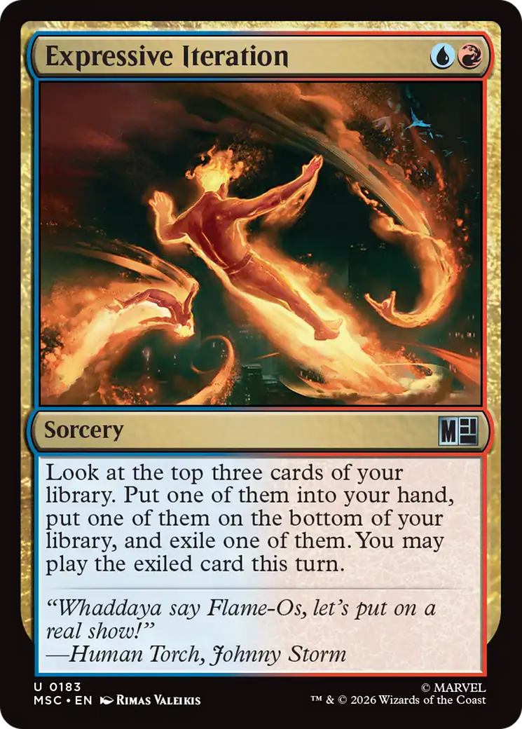 Expressive Iteration [Marvel Super Heroes Commander] | Tabernacle Games