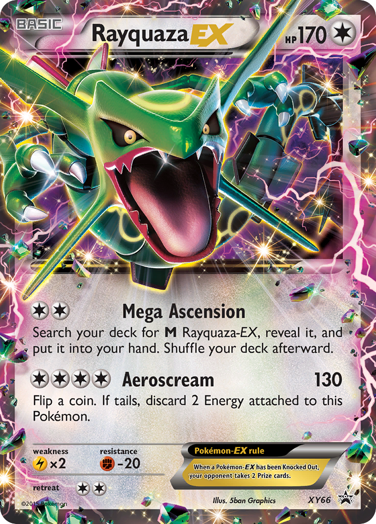 Rayquaza EX (XY66) [XY: Black Star Promos] | Tabernacle Games