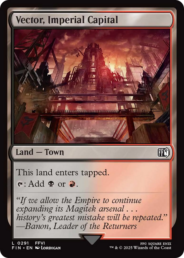 Vector, Imperial Capital [FINAL FANTASY] | Tabernacle Games