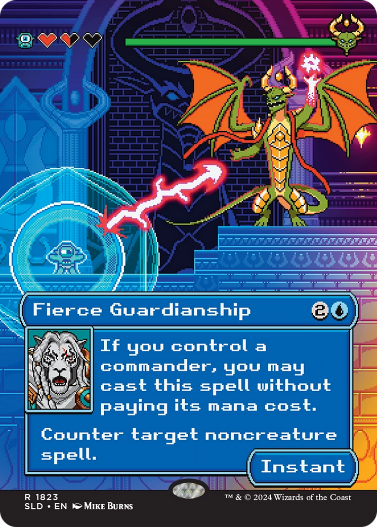 Fierce Guardianship (Rainbow Foil) [Secret Lair Drop Series] | Tabernacle Games