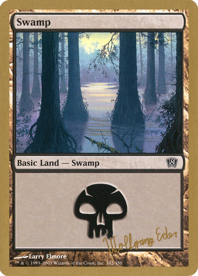 Swamp (344) (we342) [World Championship Decks 2003] | Tabernacle Games