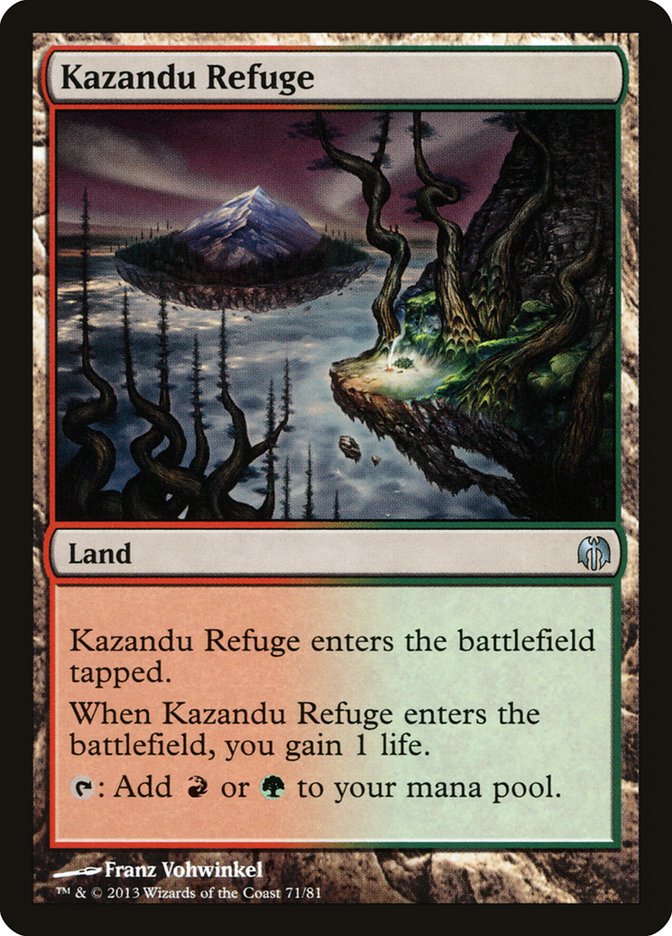 Kazandu Refuge [Duel Decks: Heroes vs. Monsters] | Tabernacle Games