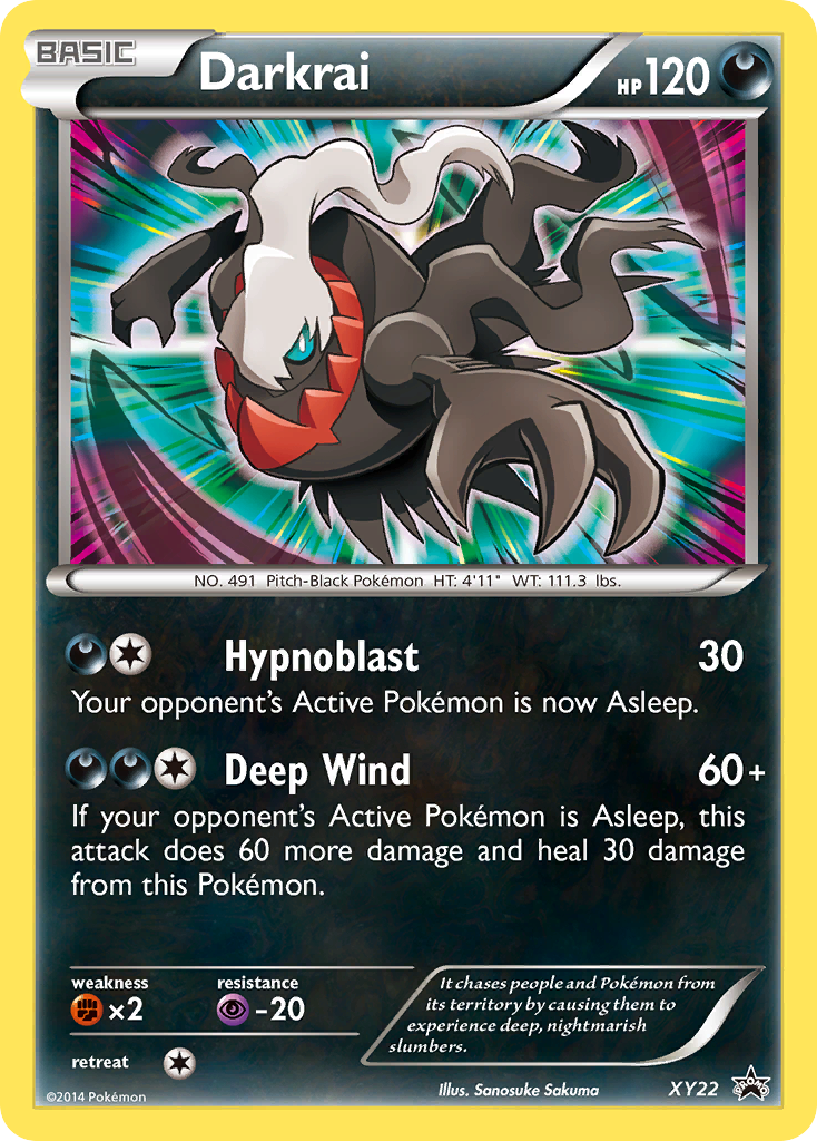 Darkrai (XY22) [XY: Black Star Promos] | Tabernacle Games