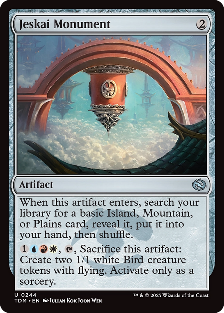 Jeskai Monument [Tarkir: Dragonstorm] | Tabernacle Games