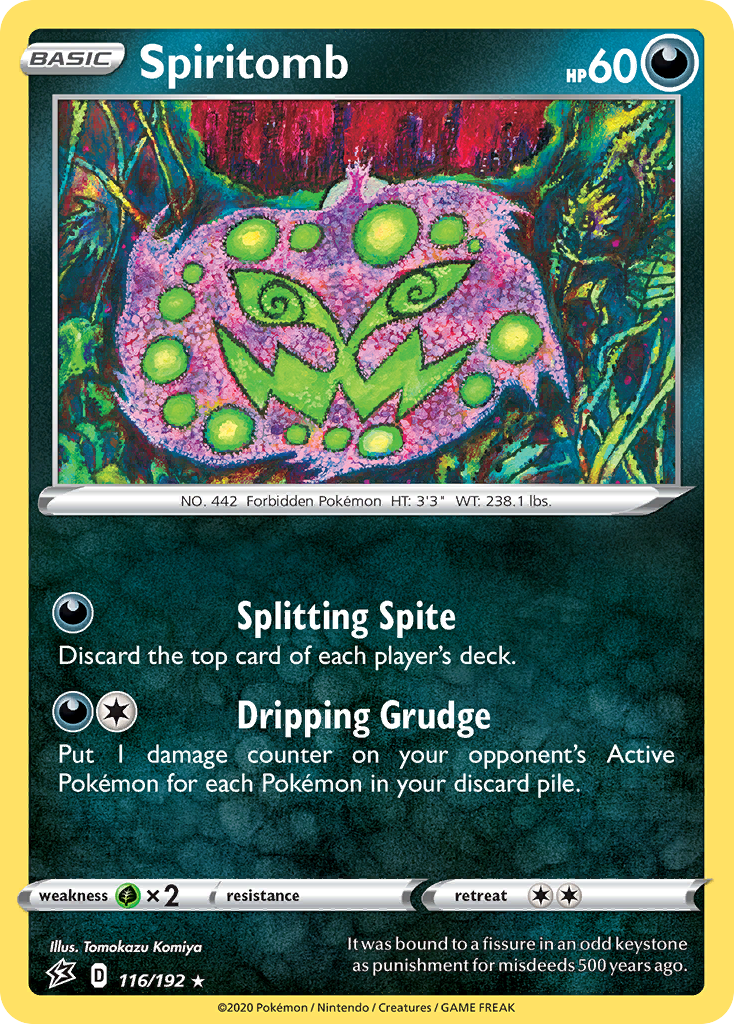 Spiritomb (116/192) [Sword & Shield: Rebel Clash] | Tabernacle Games