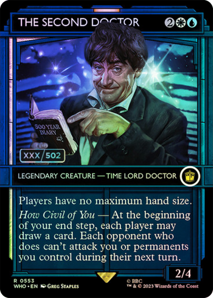 The Second Doctor (Serial Numbered) [Doctor Who] | Tabernacle Games