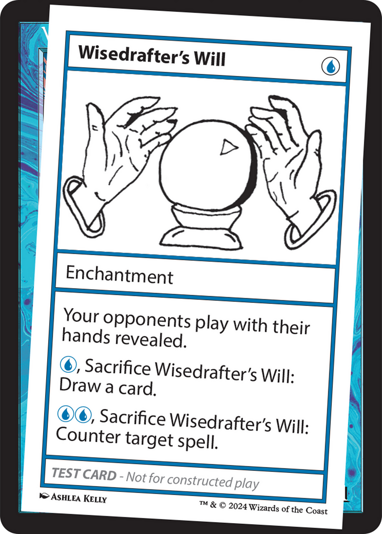 Wisedrafter's Will [Mystery Booster 2 Playtest Cards] | Tabernacle Games