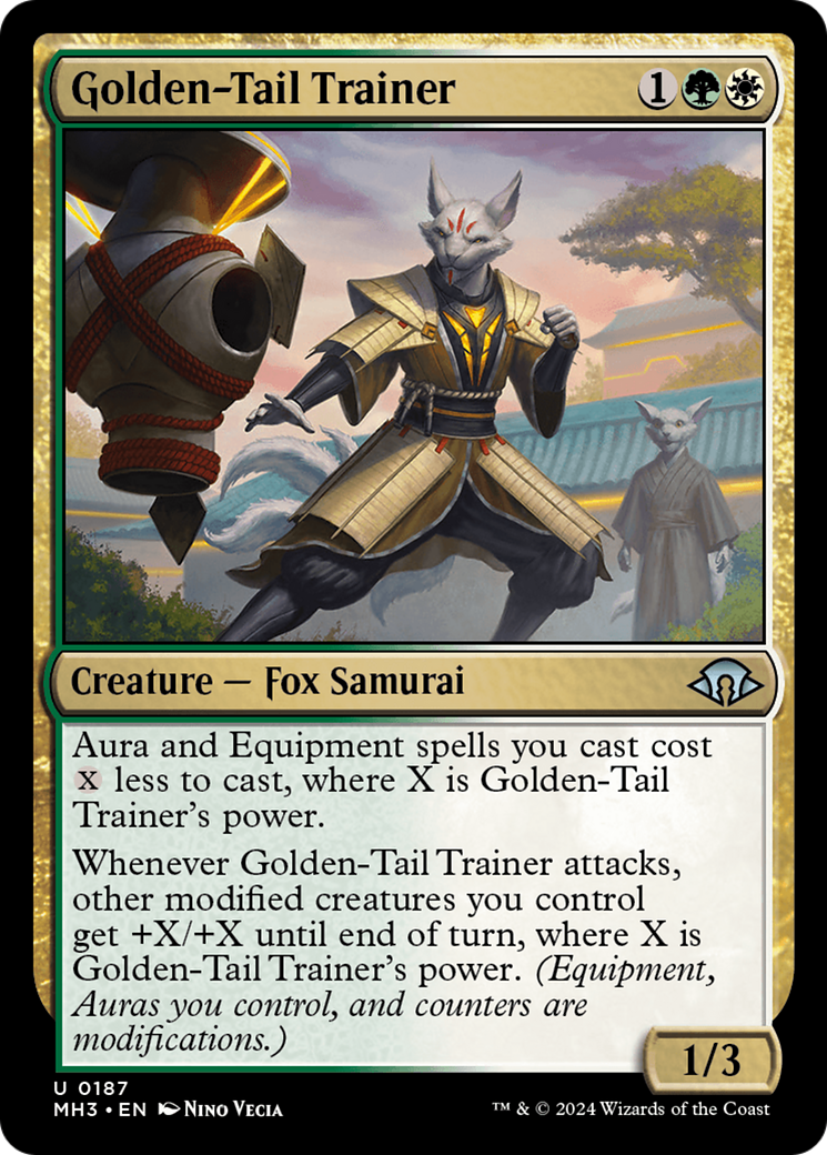 Golden-Tail Trainer [Modern Horizons 3] | Tabernacle Games