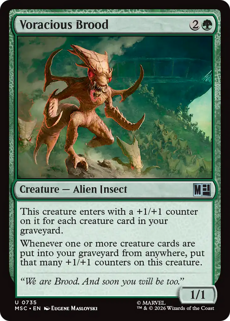 Voracious Brood [Marvel Super Heroes Commander] | Tabernacle Games