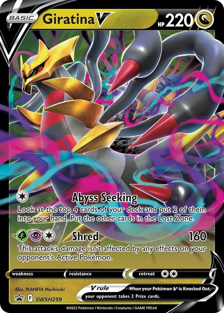 Giratina V (SWSH259) [Sword & Shield: Black Star Promos] | Tabernacle Games