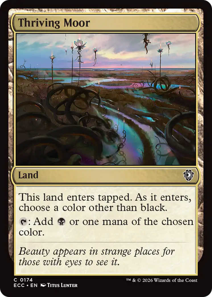 Thriving Moor [Lorwyn Eclipsed Commander] | Tabernacle Games