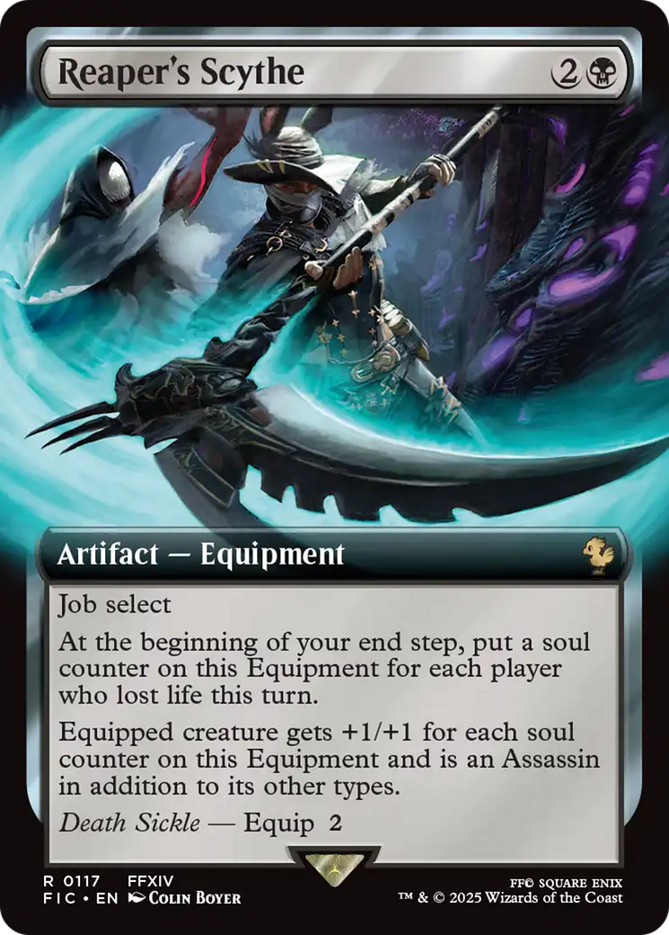 Reaper's Scythe (Extended Art) [FINAL FANTASY Commander] | Tabernacle Games