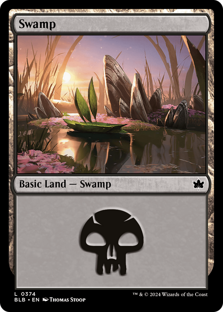 Swamp (0374) [Bloomburrow] | Tabernacle Games