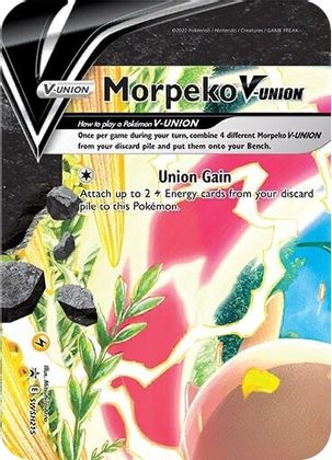 Morpeko V-UNION (SWSH215) [Sword & Shield: Black Star Promos] | Tabernacle Games