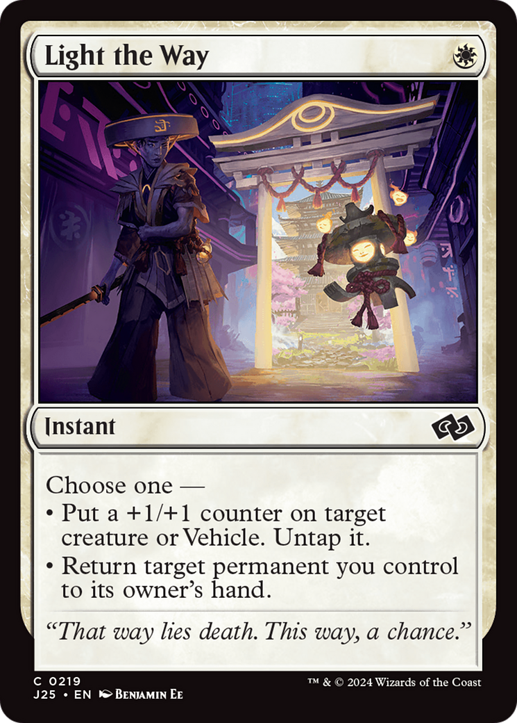 Light the Way [Foundations Jumpstart] | Tabernacle Games