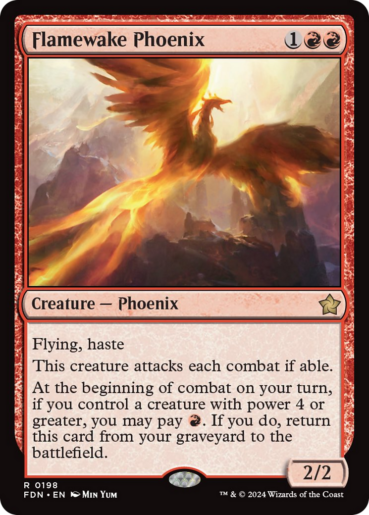 Flamewake Phoenix [Foundations] | Tabernacle Games