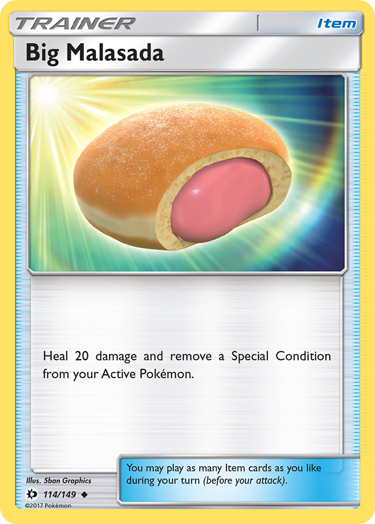 Big Malasada (114/149) [Sun & Moon: Base Set] | Tabernacle Games