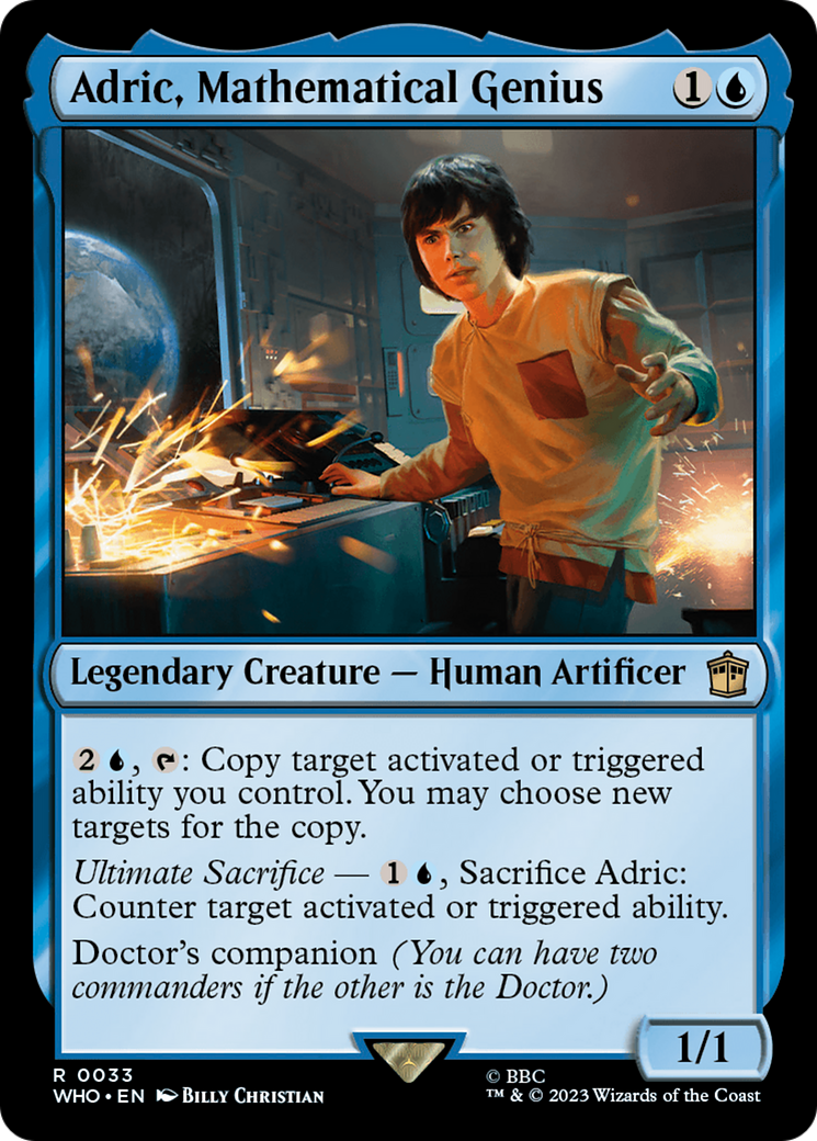 Adric, Mathematical Genius [Doctor Who] | Tabernacle Games