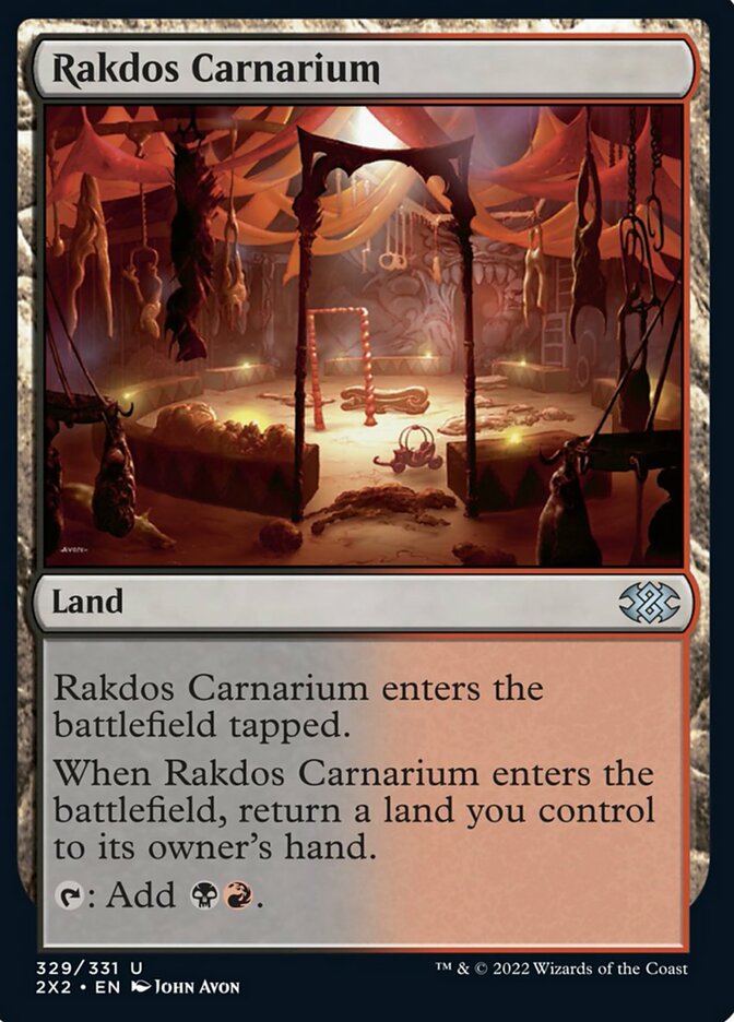 Rakdos Carnarium [Double Masters 2022] | Tabernacle Games