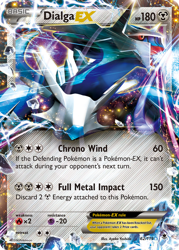 Dialga EX (62/119) [XY: Phantom Forces] | Tabernacle Games