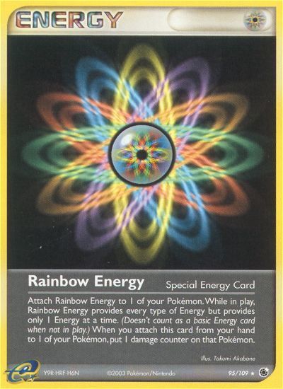 Rainbow Energy (95/109) [EX: Ruby & Sapphire] | Tabernacle Games