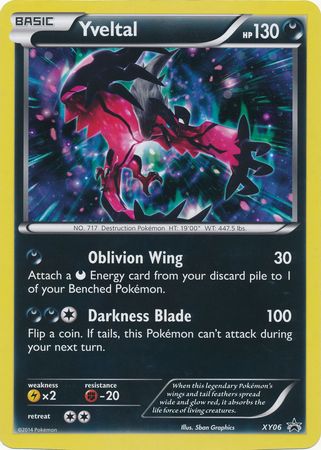 Yveltal (XY06) (Jumbo Card) [XY: Black Star Promos] | Tabernacle Games