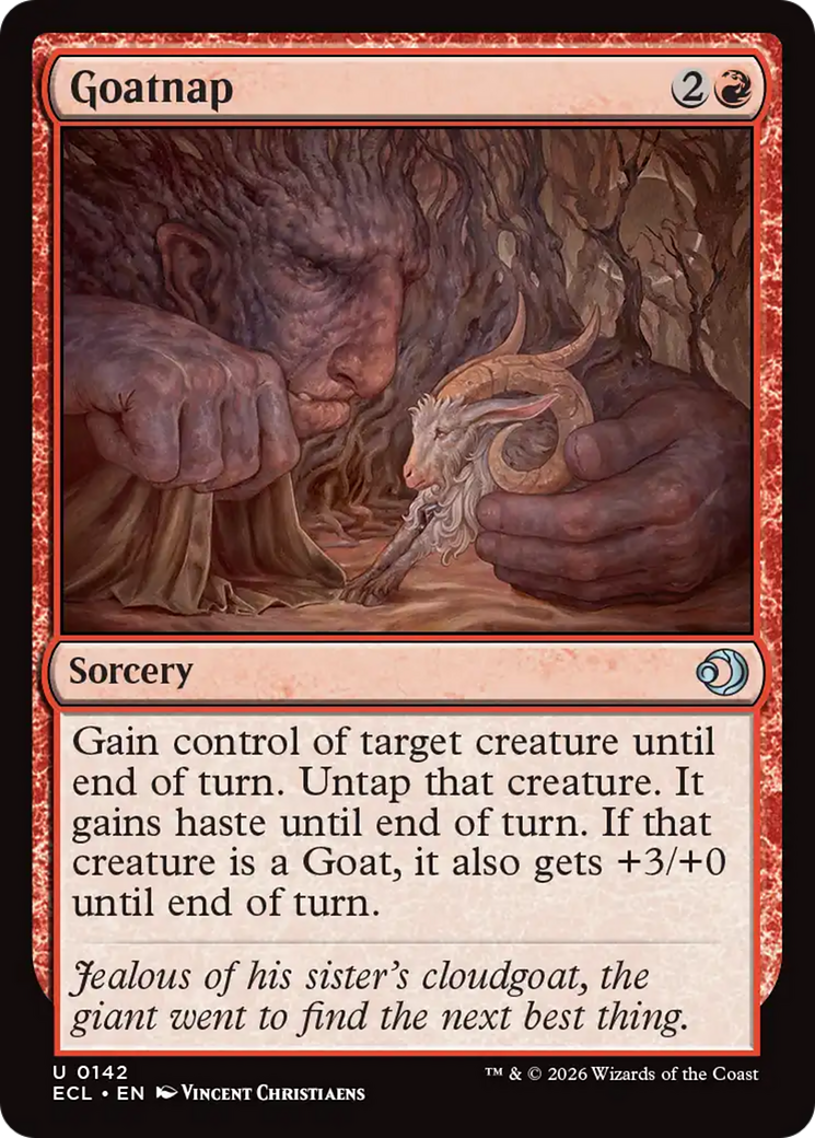 Goatnap [Lorwyn Eclipsed] | Tabernacle Games