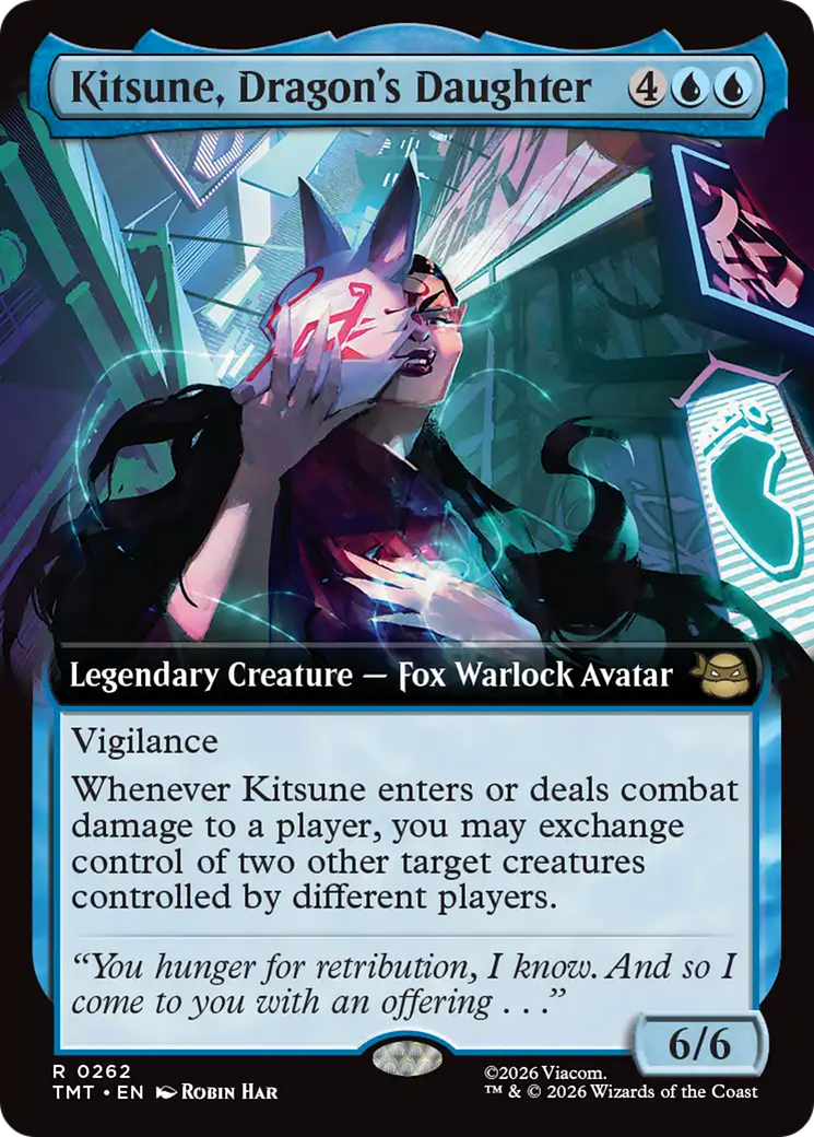 Kitsune, Dragon's Daughter (Extended Art) [Teenage Mutant Ninja Turtles] | Tabernacle Games
