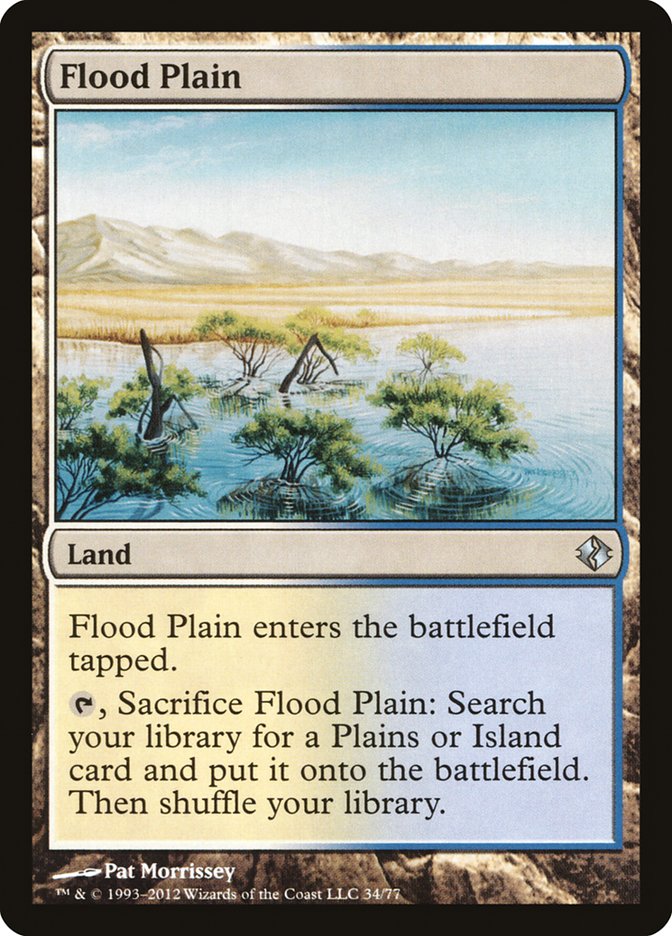 Flood Plain [Duel Decks: Venser vs. Koth] | Tabernacle Games