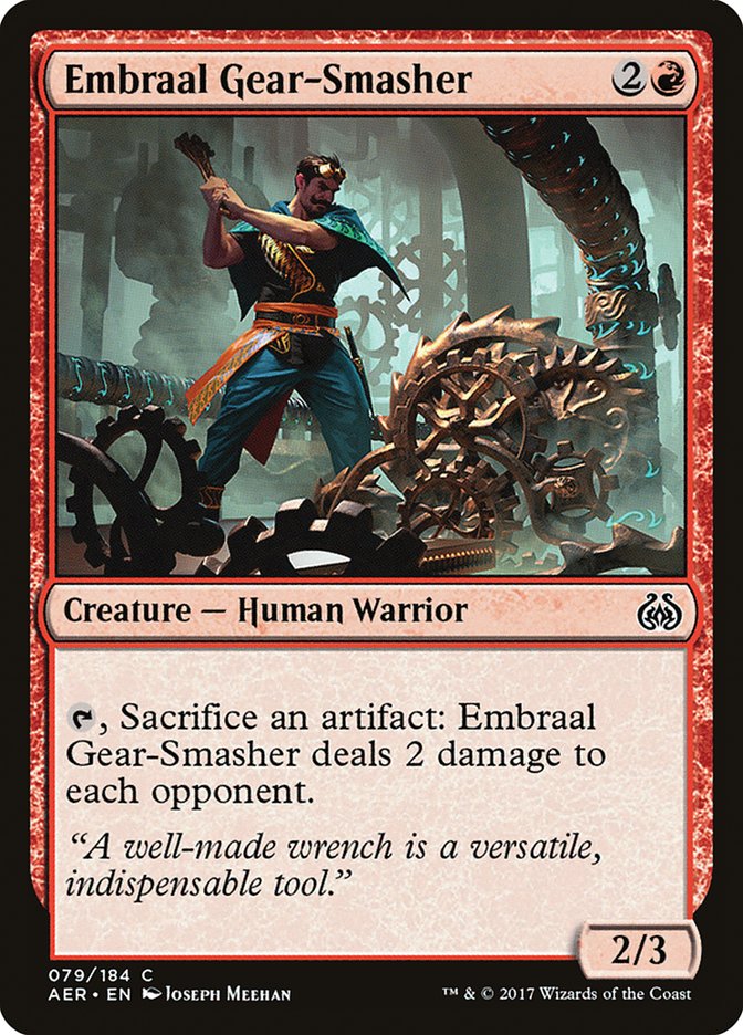 Embraal Gear-Smasher [Aether Revolt] | Tabernacle Games