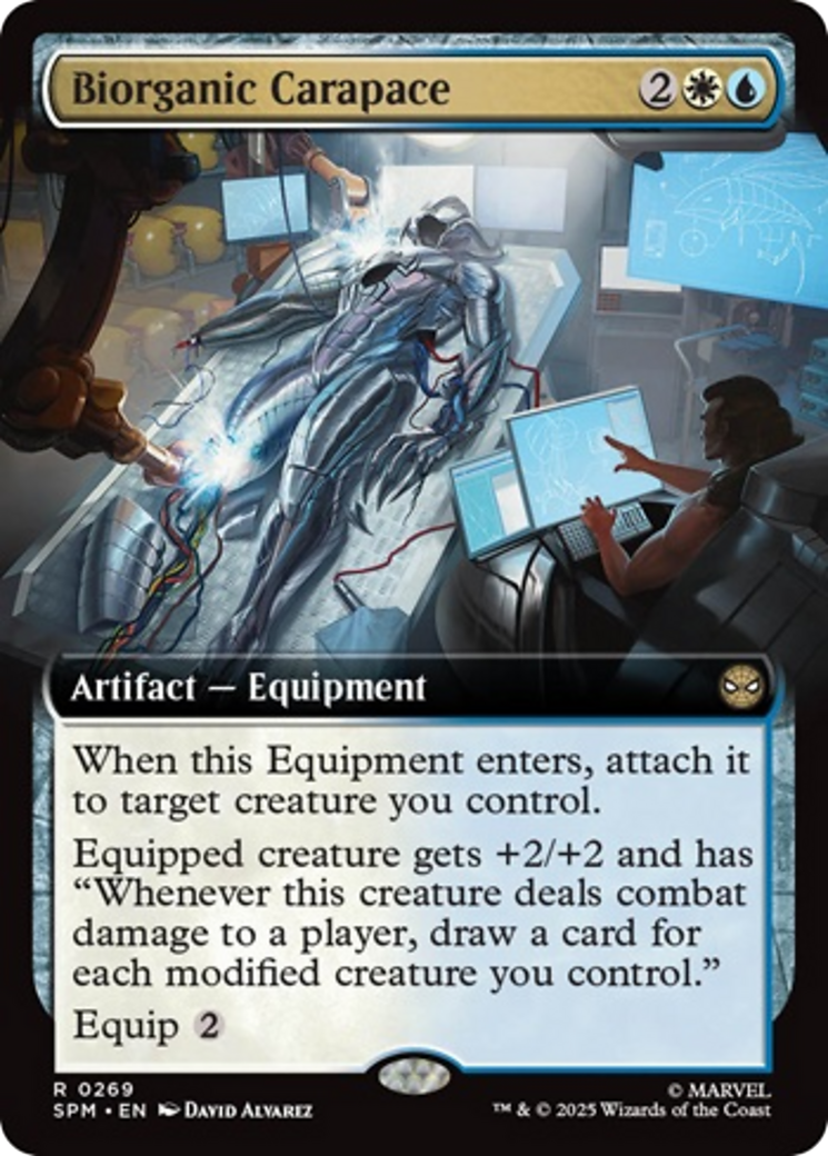 Biorganic Carapace (Extended Art) [Marvel's Spider-Man] | Tabernacle Games