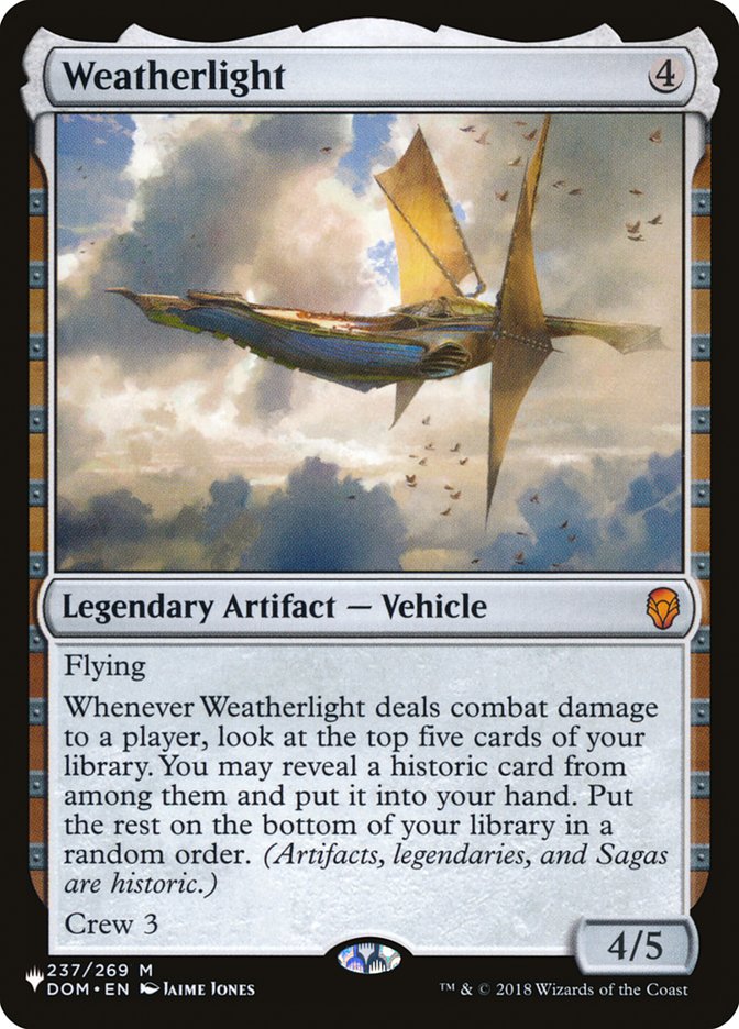 Weatherlight [The List] | Tabernacle Games