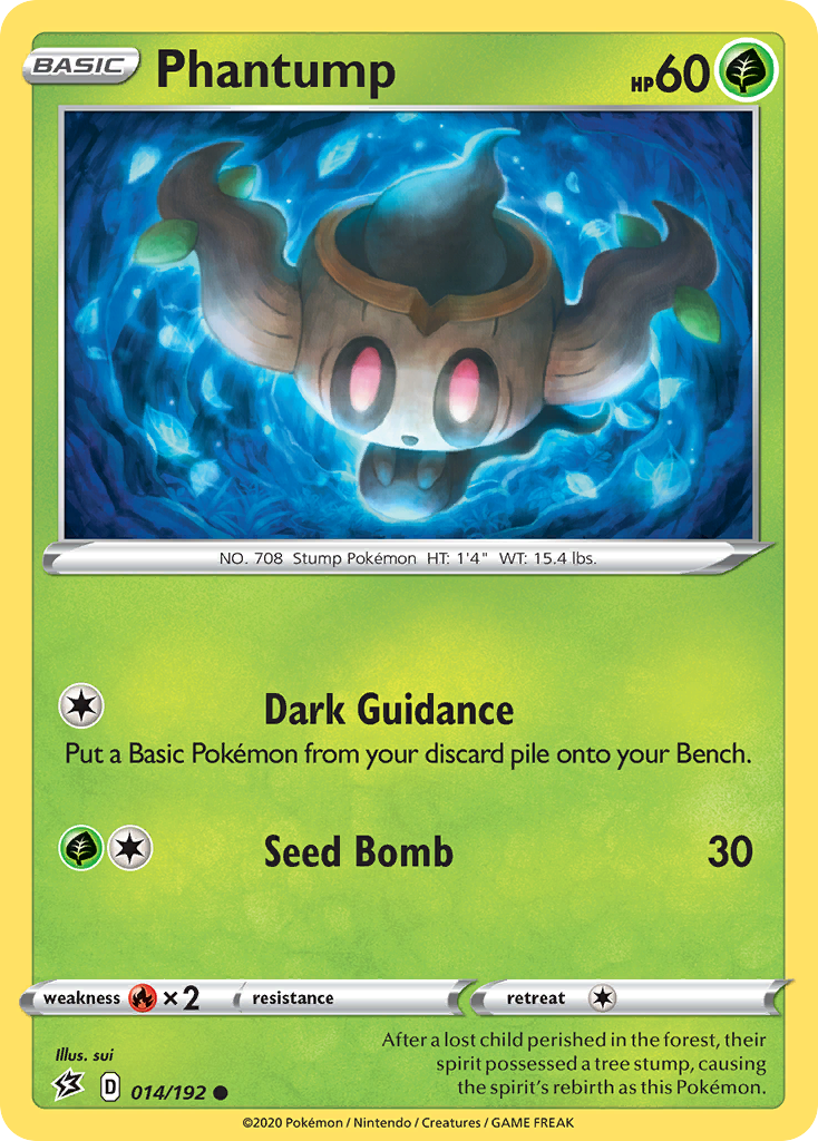 Phantump (014/192) [Sword & Shield: Rebel Clash] | Tabernacle Games