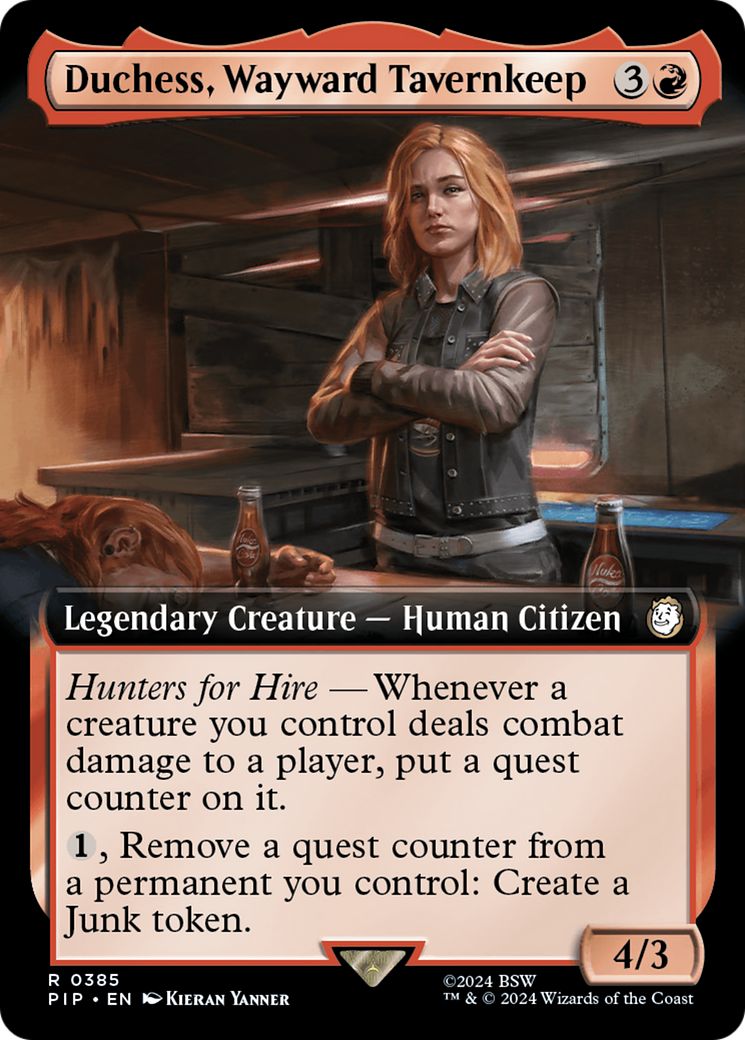 Duchess, Wayward Tavernkeep (Extended Art) [Fallout] | Tabernacle Games