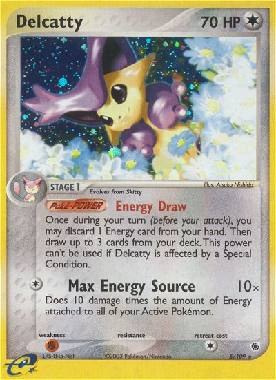 Delcatty (5/109) [EX: Ruby & Sapphire] | Tabernacle Games