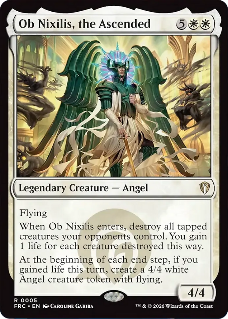 Ob Nixilis, the Ascended [Reality Fracture Commander] | Tabernacle Games