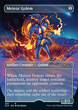 Meteor Golem (Borderless) [Secret Lair Drop Series] | Tabernacle Games