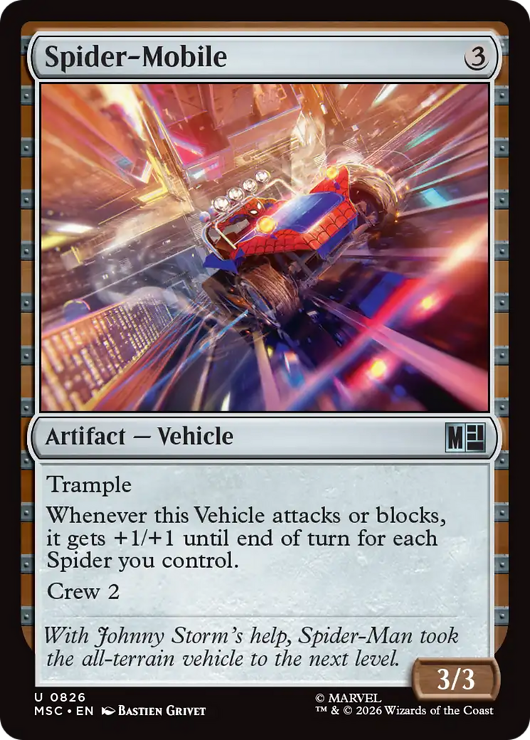 Spider-Mobile [Marvel Super Heroes Commander] | Tabernacle Games